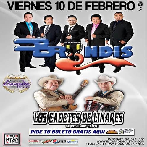 Grupo Brindis and Los Cadetes de Linares at Escapade