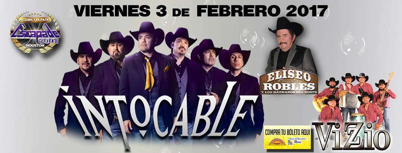 Intocable at Escapade