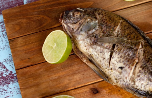 Pescado al grill