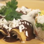 Mole Chicken Enchiladas Recipe