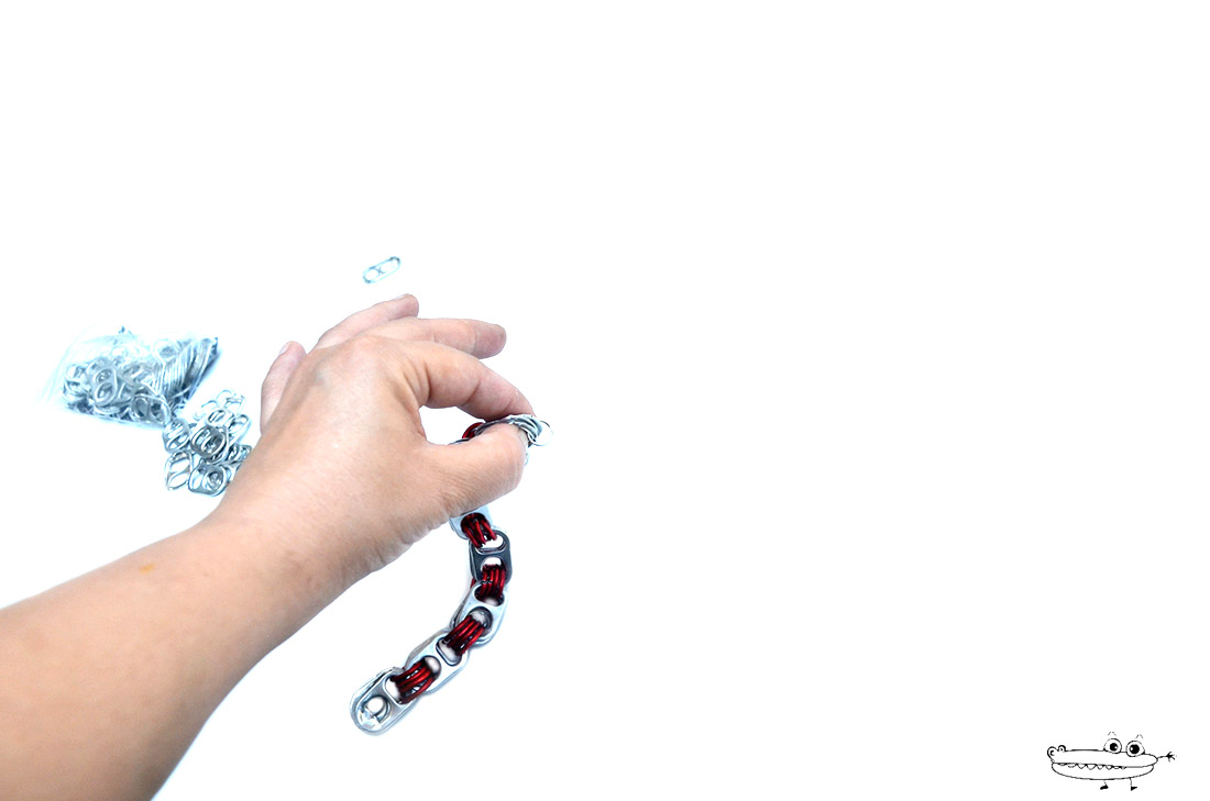 Pop Tab Wrist Bands Image