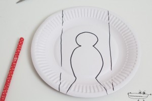 Dove With Paper Plate Image