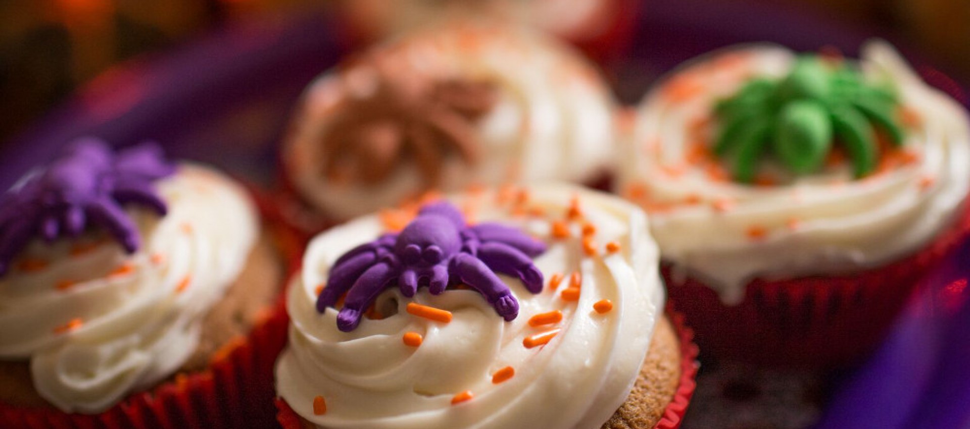 Abuelita Chocolate Cupcakes With Pumpkin Image