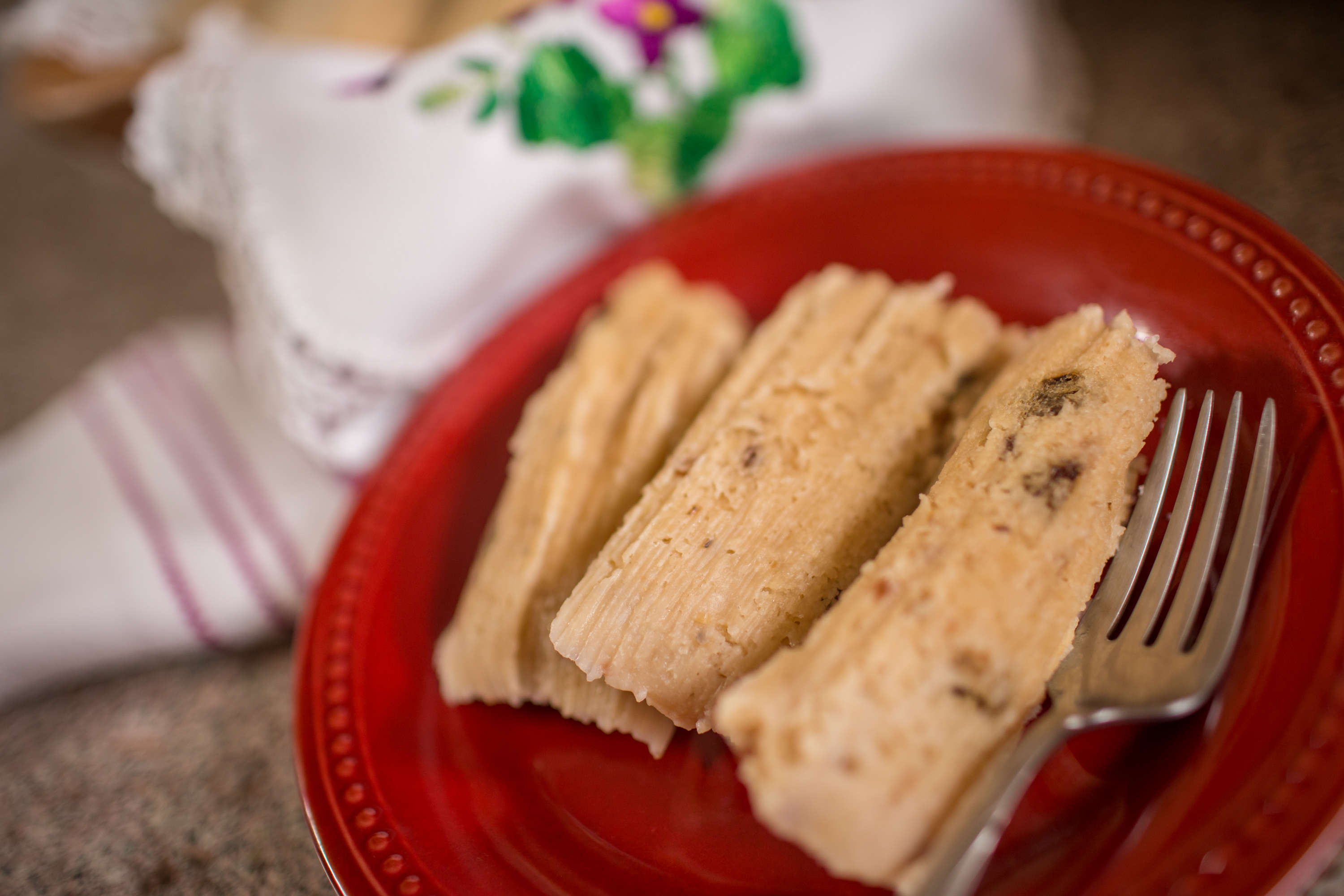 Sweet Peanut Tamales