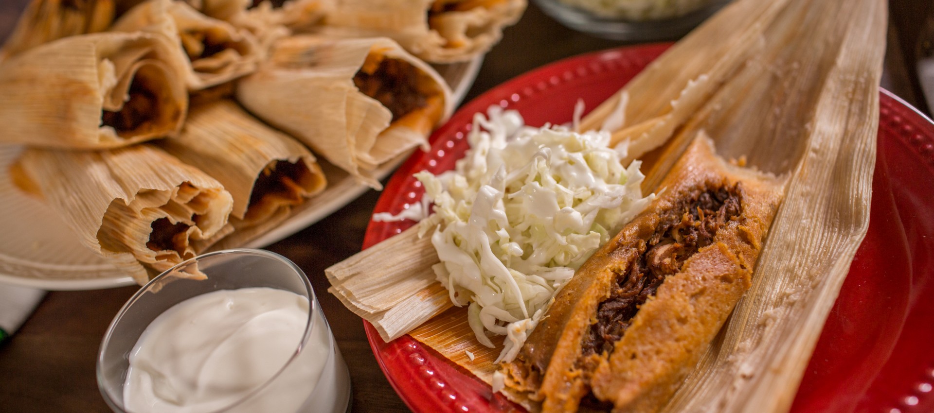 Turkey Mole Tamales Image