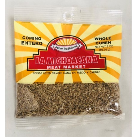 La Michoacana Meat Market – Whole Cumin 2 OZ