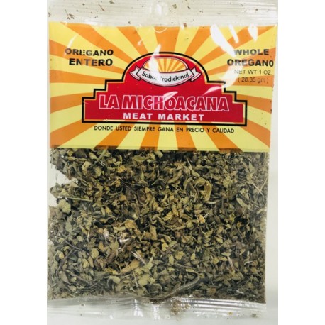 La Michoacana Meat Market – Whole Oregano 1 OZ